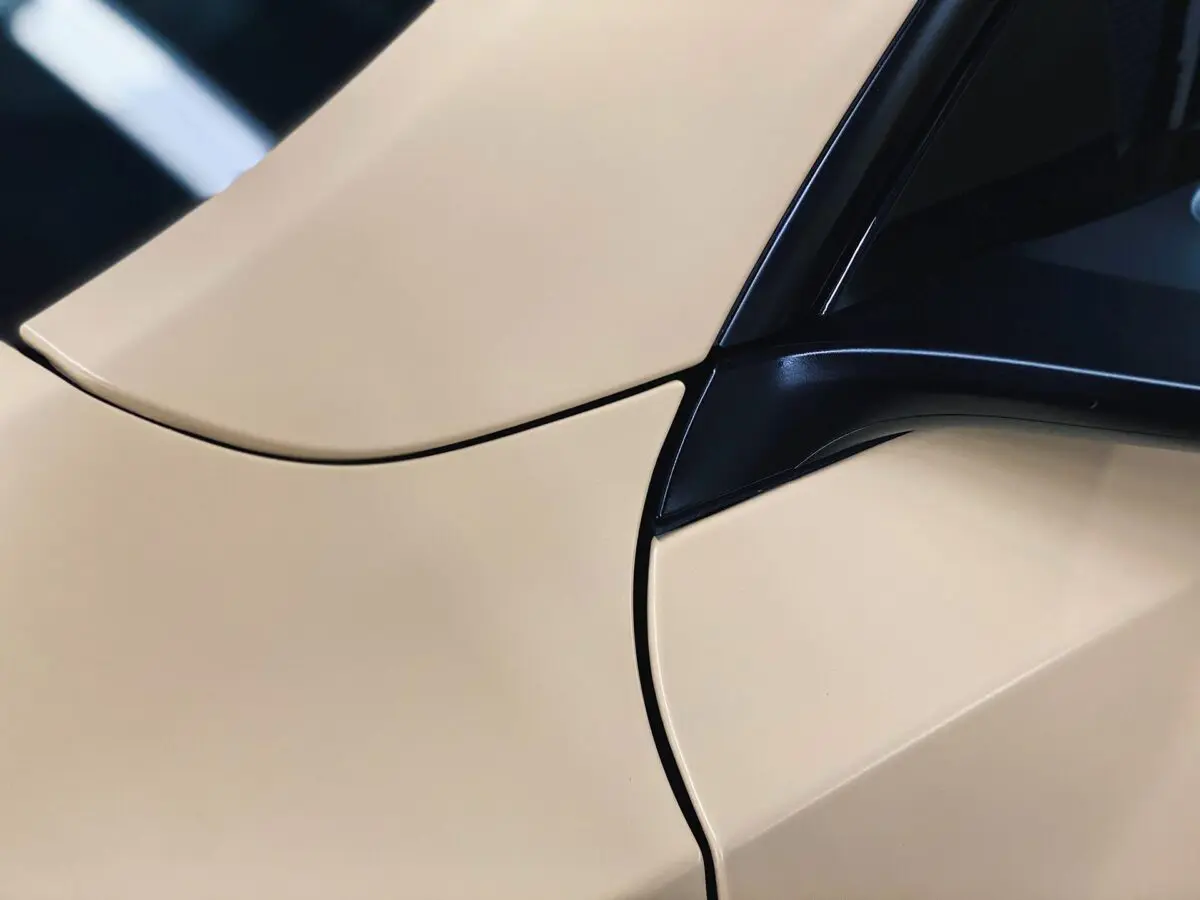 Tesla Model Y KPMF Satin Desert Storm Color Change Vinyl Wrap