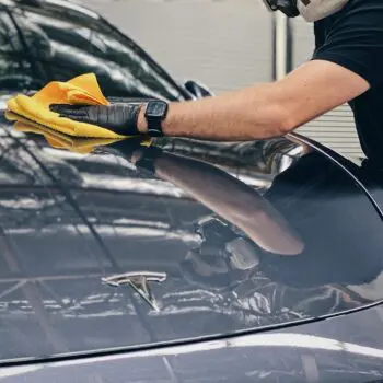 Bulletproof Auto Spa Team Working On Ceramic Coating For A Customer Image 2