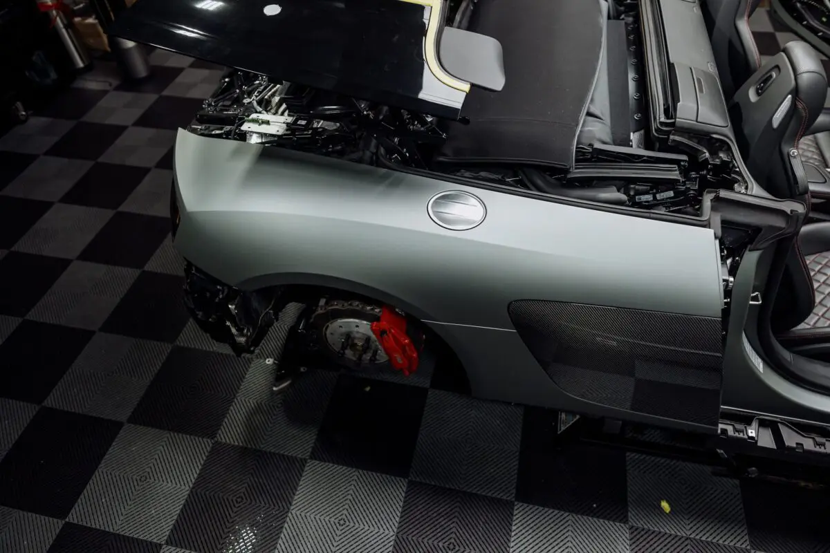 Audi R8 Color Change Vynil Wrap