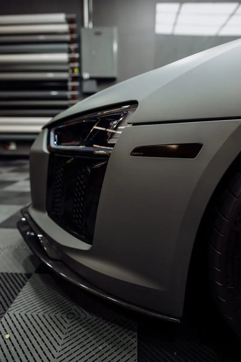 Audi R8 Color Change Vynil Wrap