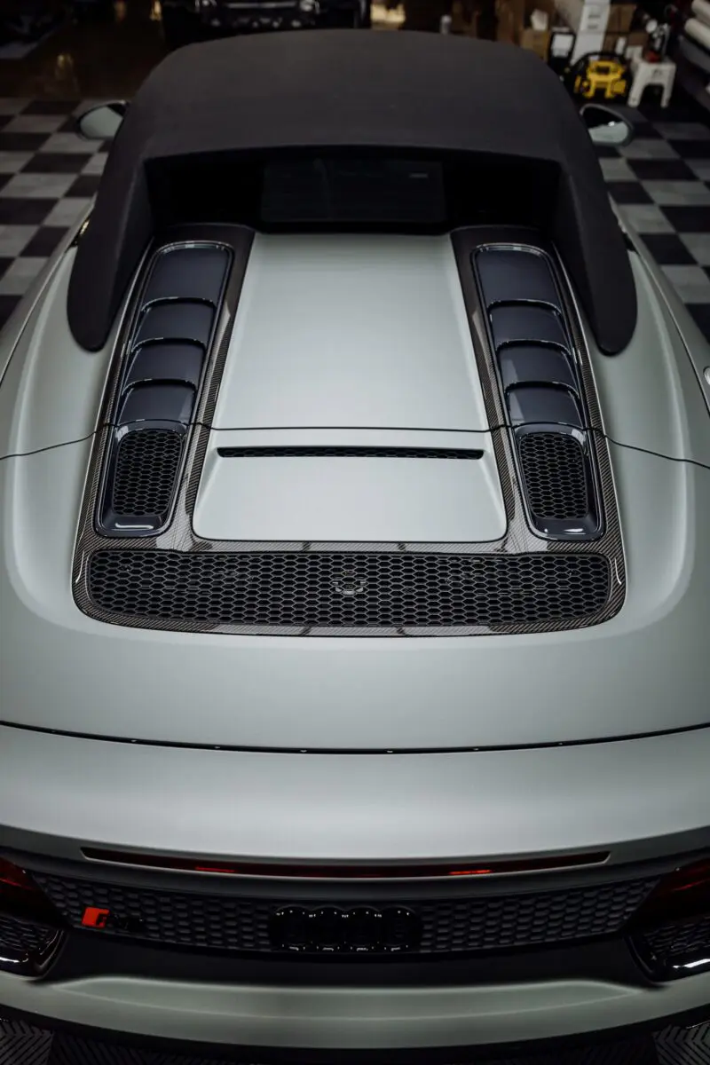 Audi R8 Color Change Vynil Wrap