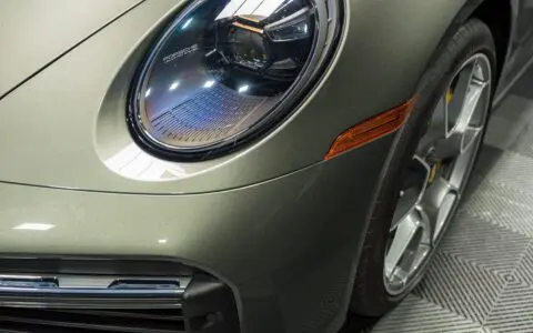 Aventurine Green Metallic Porsche 911 Turbo S Concourse Detail & XPEL PPF
