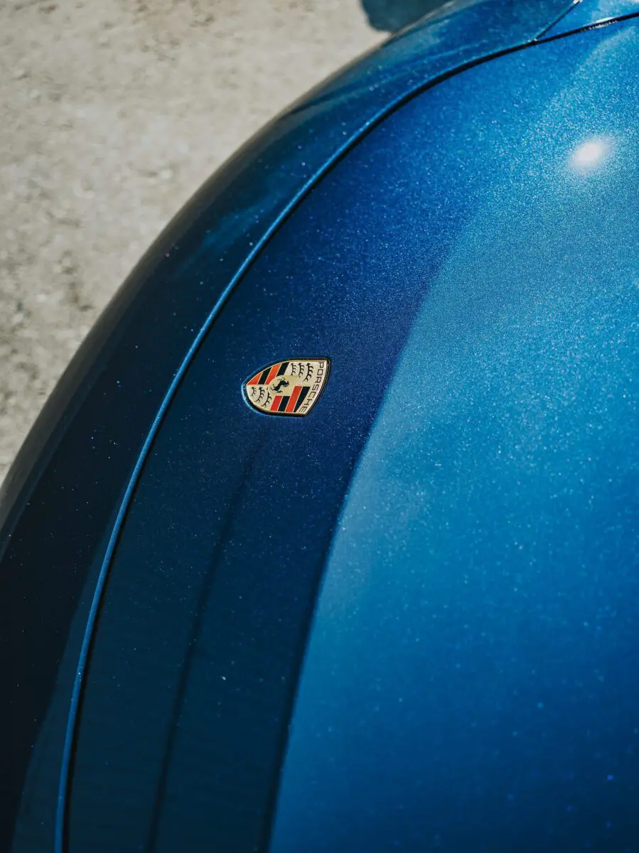 Blue Porsche 911 Full Paint Restoration