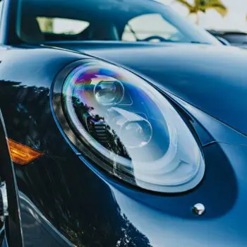 Blue Porsche 911 Full Paint Restoration