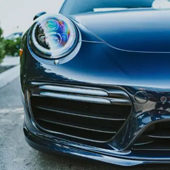 Blue Porsche 911 Full Paint Restoration