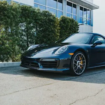Blue Porsche 911 Full Paint Restoration