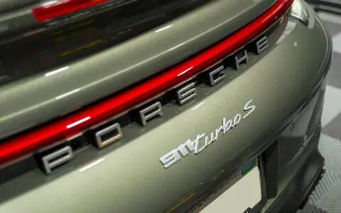 Aventurine Green Metallic Porsche 911 Turbo S Concourse Detail & XPEL PPF