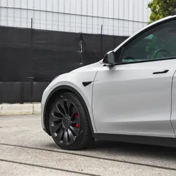 Tesla Model Y Gloss Chalk White Wrap Project