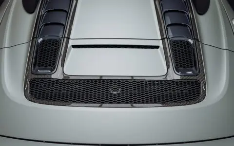 Matte Anthracite Audi R8 Color Change Wrap Image 21