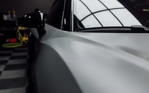 Matte Anthracite Audi R8 Color Change Wrap Image 23