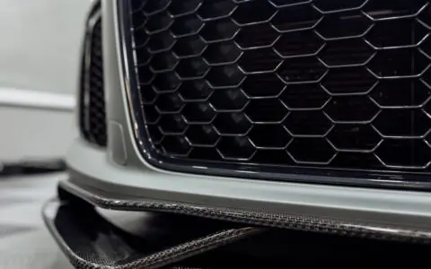 Matte Anthracite Audi R8 Color Change Wrap Image 29
