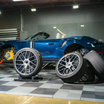 Nachtblau Porsche 911 (991) Turbo S Paint Restoration Image 20