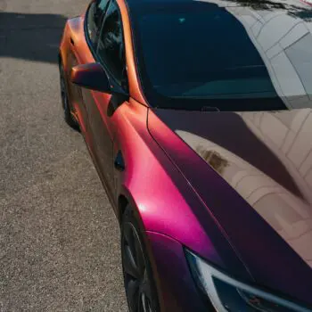 2022+ Tesla Model S Plaid Wrapped In Avery Dennison Gloss Lightning Ridge