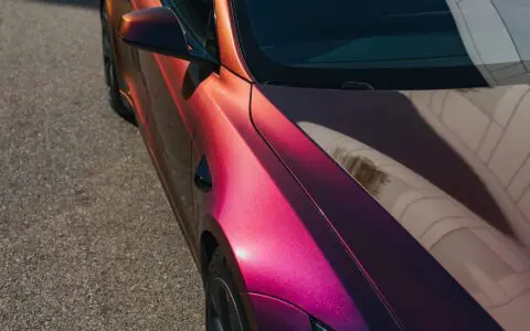 2022+ Tesla Model S Plaid Wrapped In Avery Dennison Gloss Lightning Ridge