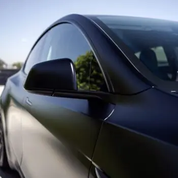 DYNOblack-matte Wrapped Tesla Model Y
