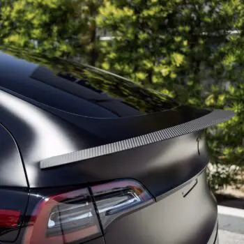 DYNOblack-matte Wrapped Tesla Model Y