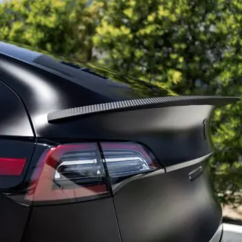DYNOblack-matte Wrapped Tesla Model Y