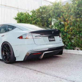 Battleship Gray Tesla Model S-Apex - Color Change Vinly Wrap & Full Detailing