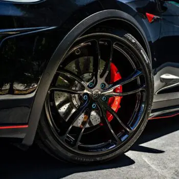 Obsidian Black Tesla Model X - XPEL Ultimate Plus PPF (Paint Protection Film)