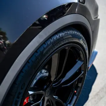Obsidian Black Tesla Model X - XPEL Ultimate Plus PPF (Paint Protection Film)