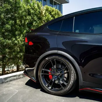 Obsidian Black Tesla Model X - XPEL Ultimate Plus PPF (Paint Protection Film)