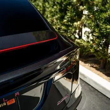 Obsidian Black Tesla Model X - XPEL Ultimate Plus PPF (Paint Protection Film)