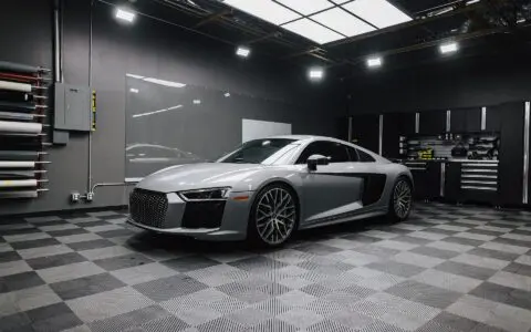 Audi R8 - Collision Recovery, Paint and XPEL Ultimate Plus Paint Protection Film (PPF)
