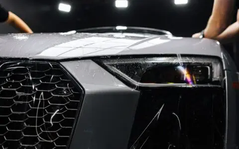 Audi R8 - Collision Recovery, Paint and XPEL Ultimate Plus Paint Protection Film (PPF)
