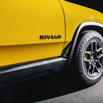 Compass Yellow Rivian RT-1 - Full Front-End XPEL Ultimate Plus Paint Protection Film
