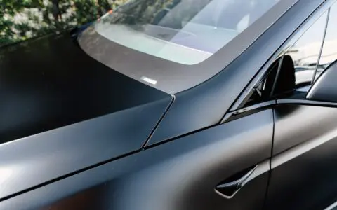 Blacked Out 2023 Tesla Model X Plaid - PPF (Paint Protection Film), Ceramic Coating