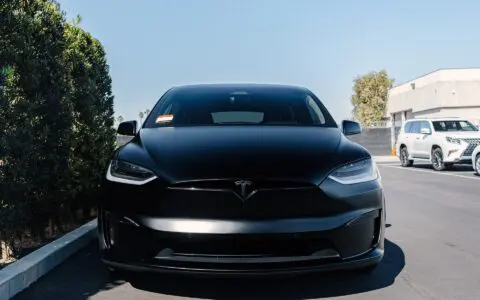 Blacked Out 2023 Tesla Model X Plaid - PPF (Paint Protection Film), Ceramic Coating