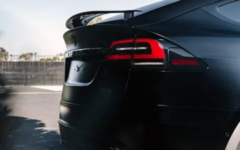 Blacked Out 2023 Tesla Model X Plaid - PPF (Paint Protection Film), Ceramic Coating
