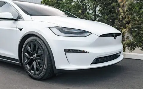 Pearl White Multi-Coat Model X - XPEL Paint Protection Film (PPF) and Window Tint, Los Angeles, California
