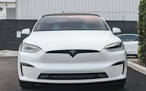 Pearl White Multi-Coat Model X - XPEL Paint Protection Film (PPF) and Window Tint, Los Angeles, California