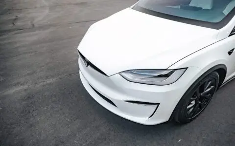 Pearl White Multi-Coat Model X - XPEL Paint Protection Film (PPF) and Window Tint, Los Angeles, California