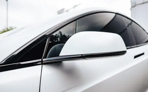 Pearl White Multi-Coat Model X - XPEL Paint Protection Film (PPF) and Window Tint, Los Angeles, California