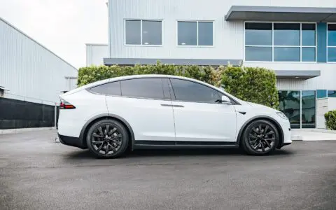 Pearl White Multi-Coat Model X - XPEL Paint Protection Film (PPF) and Window Tint, Los Angeles, California