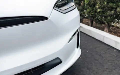 Pearl White Multi-Coat Model X - XPEL Paint Protection Film (PPF) and Window Tint, Los Angeles, California
