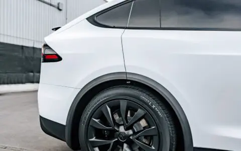 Pearl White Multi-Coat Model X - XPEL Paint Protection Film (PPF) and Window Tint, Los Angeles, California