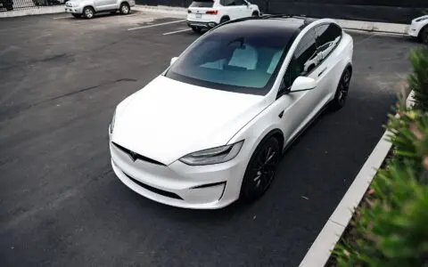 Pearl White Multi-Coat Model X - XPEL Paint Protection Film (PPF) and Window Tint, Los Angeles, California