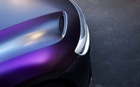 Matte Purple/Black Iridescent Lucid Air - Wrap, PPF, Window Tinting and Ceramic Coating Los Angeles