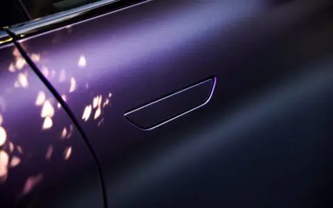 Matte Purple/Black Iridescent Lucid Air - Wrap, PPF, Window Tinting and Ceramic Coating Los Angeles