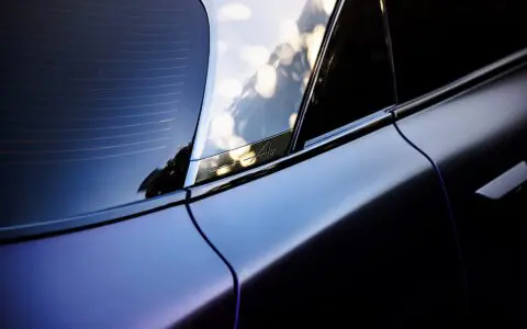Matte Purple/Black Iridescent Lucid Air - Wrap, PPF, Window Tinting and Ceramic Coating Los Angeles