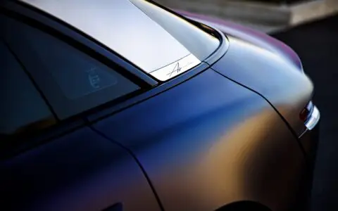 Matte Purple/Black Iridescent Lucid Air - Wrap, PPF, Window Tinting and Ceramic Coating Los Angeles