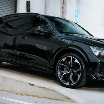 Mythos Black Metallic 2023 Audi RSQ8 Multi Stage Paint Correction PPF Ceramic Coating More Image 1
