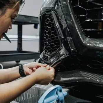 Mythos Black Metallic 2023 Audi RSQ8 Multi Stage Paint Correction PPF Ceramic Coating More Image 12