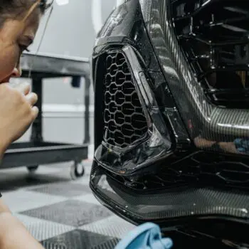 Mythos Black Metallic 2023 Audi RSQ8 Multi Stage Paint Correction PPF Ceramic Coating More Image 14