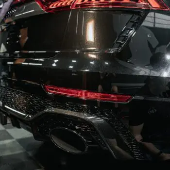 Mythos Black Metallic 2023 Audi RSQ8 Multi Stage Paint Correction PPF Ceramic Coating More Image 17