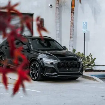 Mythos Black Metallic 2023 Audi RSQ8 Multi Stage Paint Correction PPF Ceramic Coating More Image 2