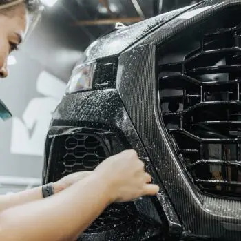 Mythos Black Metallic 2023 Audi RSQ8 Multi Stage Paint Correction PPF Ceramic Coating More Image 21
